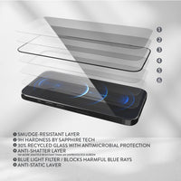 Thumbnail for EFM TT Sapphire+ Antimicrobial Screen Armour for iPhone 15 Plus - 6.7
