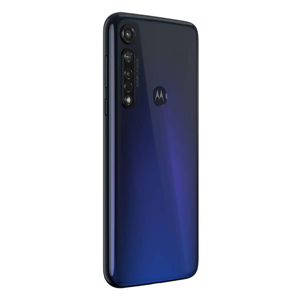 Motorola Moto G8 Plus (Dual Sim 4G/4G, 64GB/4GB - Cosmic Blue