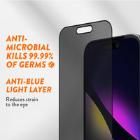 Thumbnail for EFM Privacy Glass Screen Armour for iPhone 15 Plus - 6.7