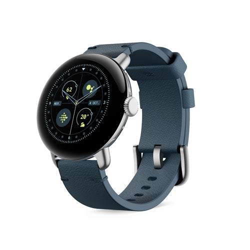 Google Pixel Watch 2 Classic Leather Band - S/M - Moondust