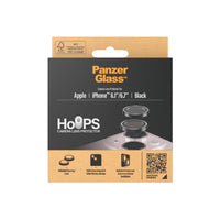 Thumbnail for PanzerGlass Hoops Camera Lens Protector for iPhone 15 and iPhone 15 Plus - Black