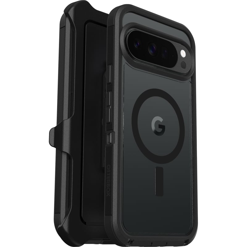 OtterBox Defender Pro XT Case with Magnets for Google Pixel 10 Pro XL - Dark Side Black