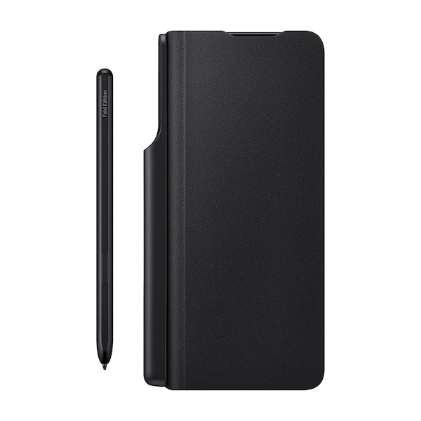 Samsung Flip Cover with S-Pen for Galaxy Fold 3 - Black