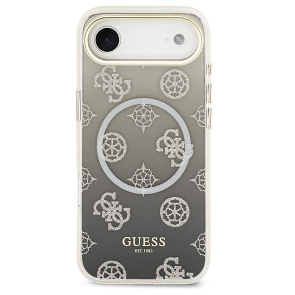 Guess Peony Gradient Glitter Magsafe Case for iPhone Air - Grey