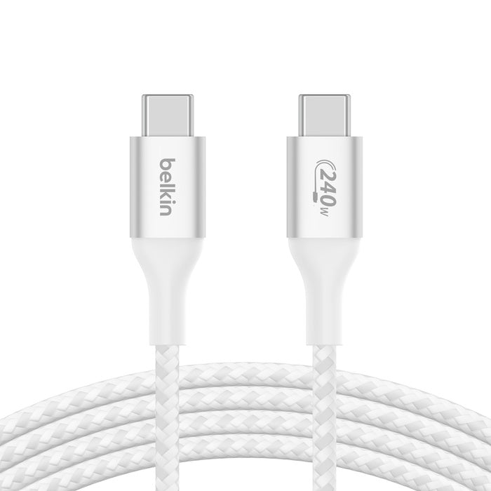 Belkin BoostCharge USB-C to USB-C Cable 2M - White