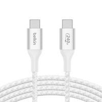 Thumbnail for Belkin BoostCharge USB-C to USB-C Cable 2M - White