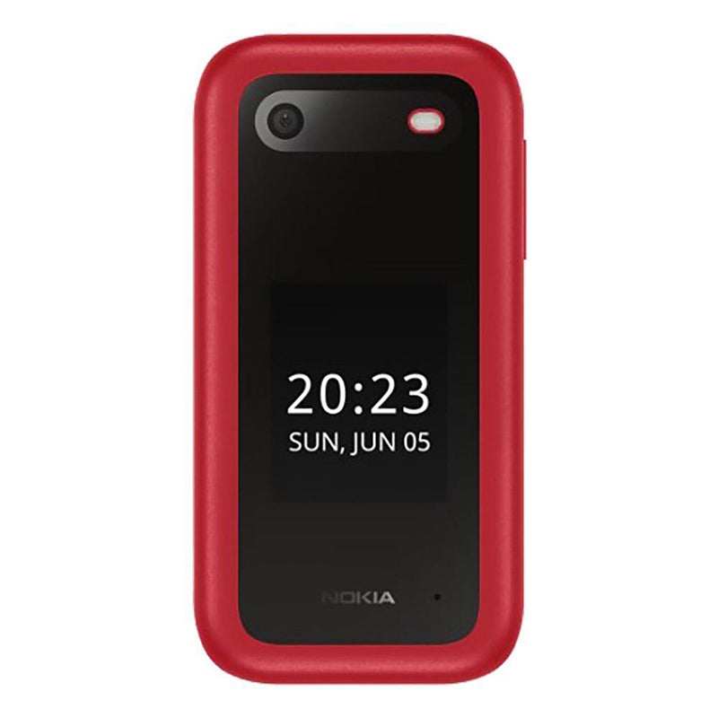 OUT OF STOCK Nokia 2660 Flip (Dual Sim, 2.8", 32GB, 4G) Cradle Bundle - Red