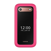 Thumbnail for Nokia 2660 Dual SIM 4G FLIP BIG Button Phone Unlocked - Pink