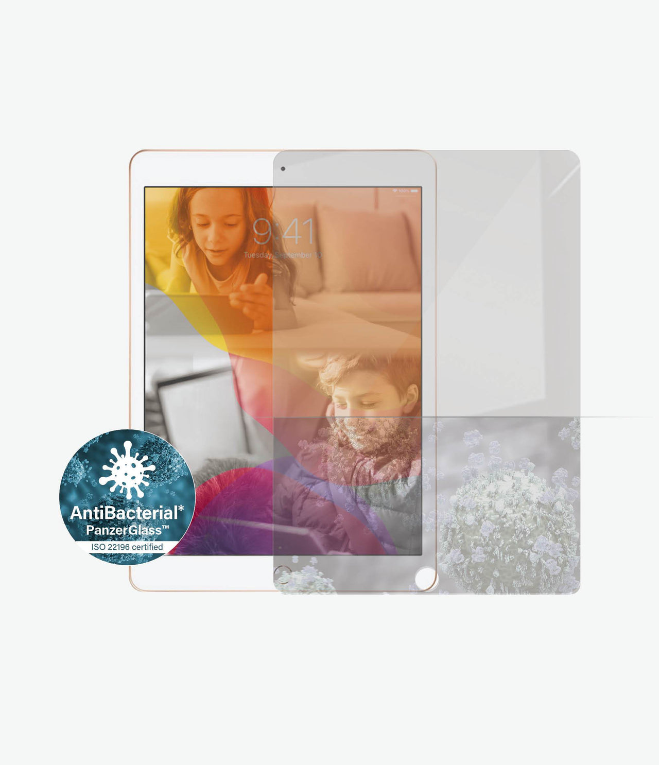 Panzer Glass Screen Protector for Apple iPad 10.2'' (7th, 8th & 9th Gen) - Clear