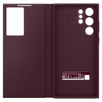 Thumbnail for Samsung Clear View Cover for Galaxy S22 Ultra - Burgundy