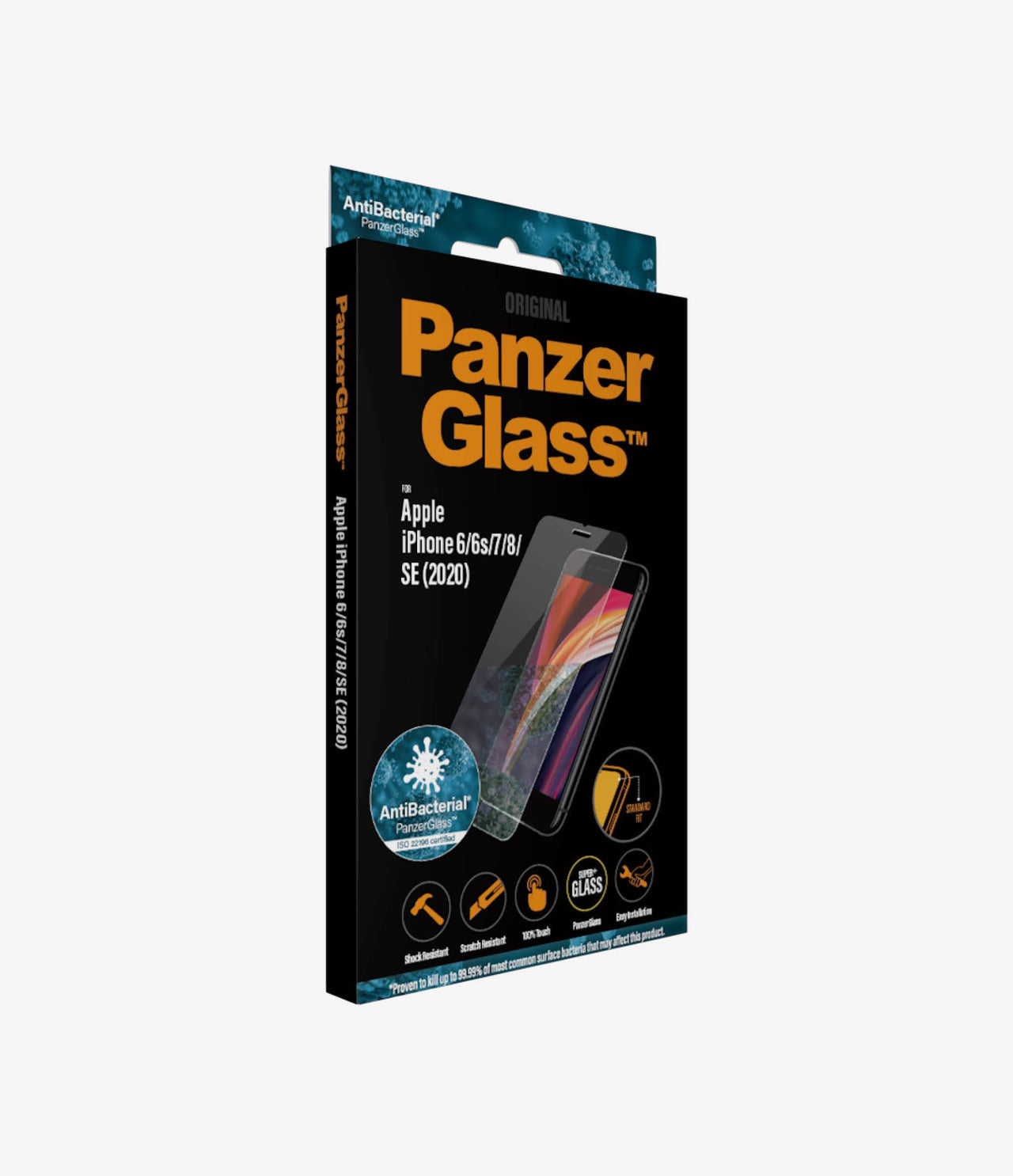 Panzer Glass Screen Protector for iPhone 6/6s/7/8/SE (2020) - Crystal Clear