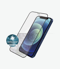 Thumbnail for PanzerGlass Edge to Edge Glass Screen Protector for iPhone 12 Mini - Black