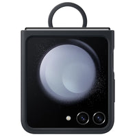 Thumbnail for Samsung Silicone Case with Ring for Galaxy Z Flip5 - Indigo