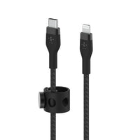 Thumbnail for Belkin Pro Flex Elite Lightning To USB-C Cable 1m Black