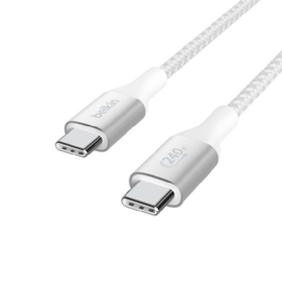 Belkin BoostCharge USB-C to USB-C Cable 2M - White