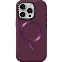 Thumbnail for Casetify Force Case with MagSafe for Apple Iphone 16 Pro - Mulberry