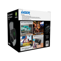 Thumbnail for Laser Multi-Angle Tube Android LED Projector - Black