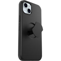 Thumbnail for OtterBox OtterGrip Symmetry MagSafe Case for Apple iPhone 15 Plus / 14 Plus (6.7') - Black
