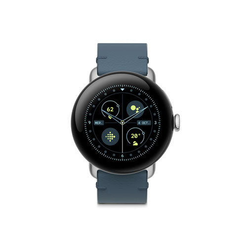 Google Pixel Watch 2 Classic Leather Band - S/M - Moondust