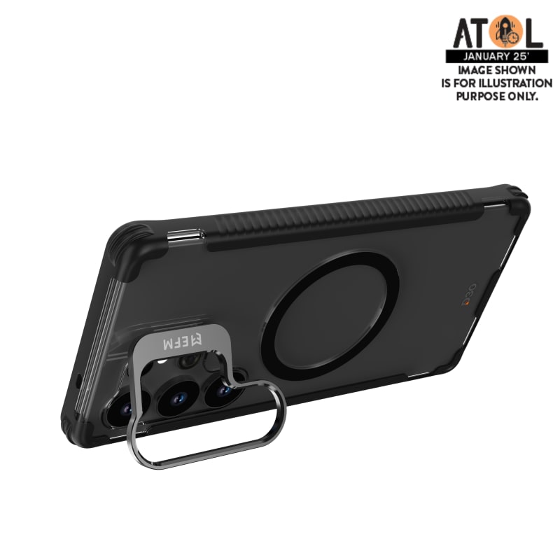 EFM Helsinki Case with D3O BIO for Samsung Galaxy S25 Ultra - Carbon