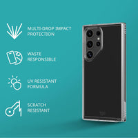 Thumbnail for Tech21 EvoClear Case for Samsung Galaxy S24 Ultra - Clear