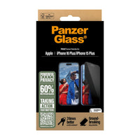 Thumbnail for Panzer Glass Ultra-Wide Fit Privacy Screen Protector for iPhone 16 Plus / 15 Plus
