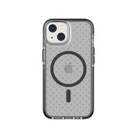 Thumbnail for Tech21 Evo Check Case with MagSafe for Iphone 14 - Smokey Black