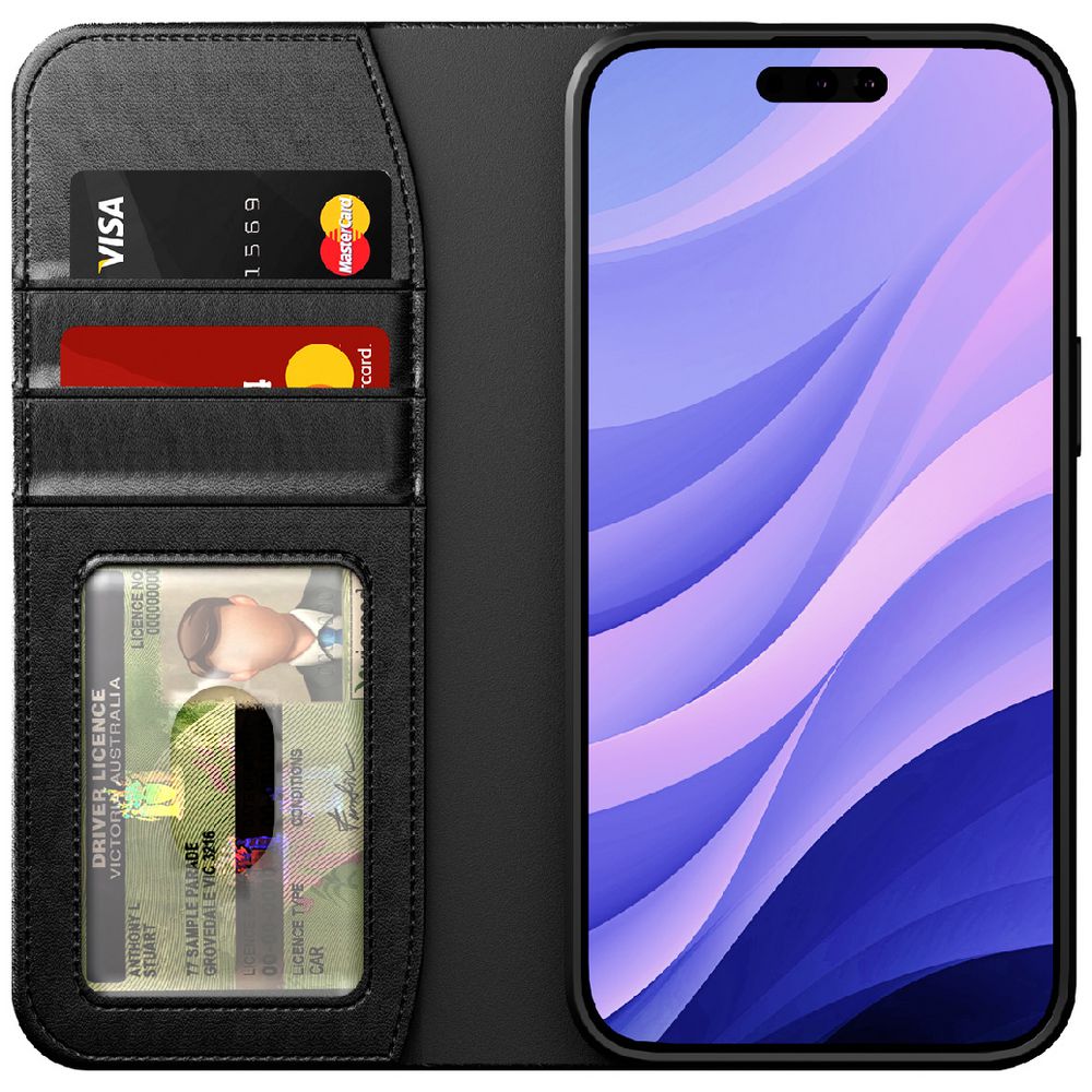 Cygnett Urbanwallet Case for Iphone 16 Plus- Black