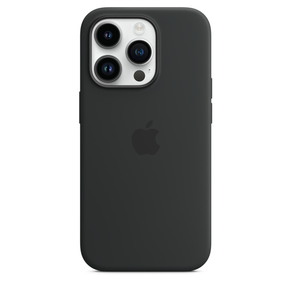 Apple iPhone 14 Silicone Case with MagSafe - Midnight Black