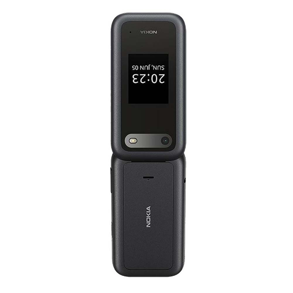 Nokia 2660 Flip (Dual Sim, 2.8", 32GB, 4G) Cradle Bundle - Black