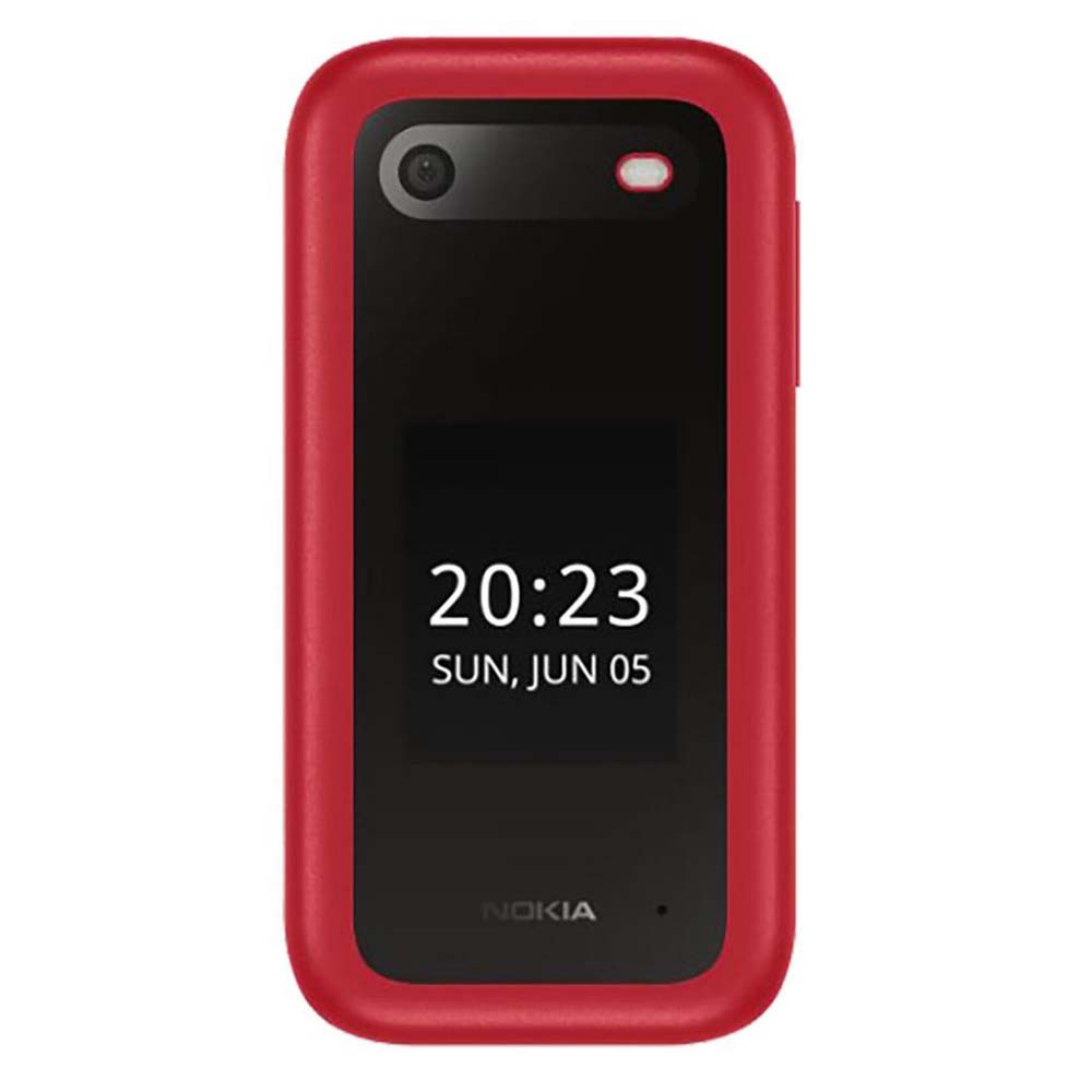 OUT OF STOCK Nokia 2660 Flip (Dual Sim, 2.8", 32GB, 4G) Cradle Bundle - Red