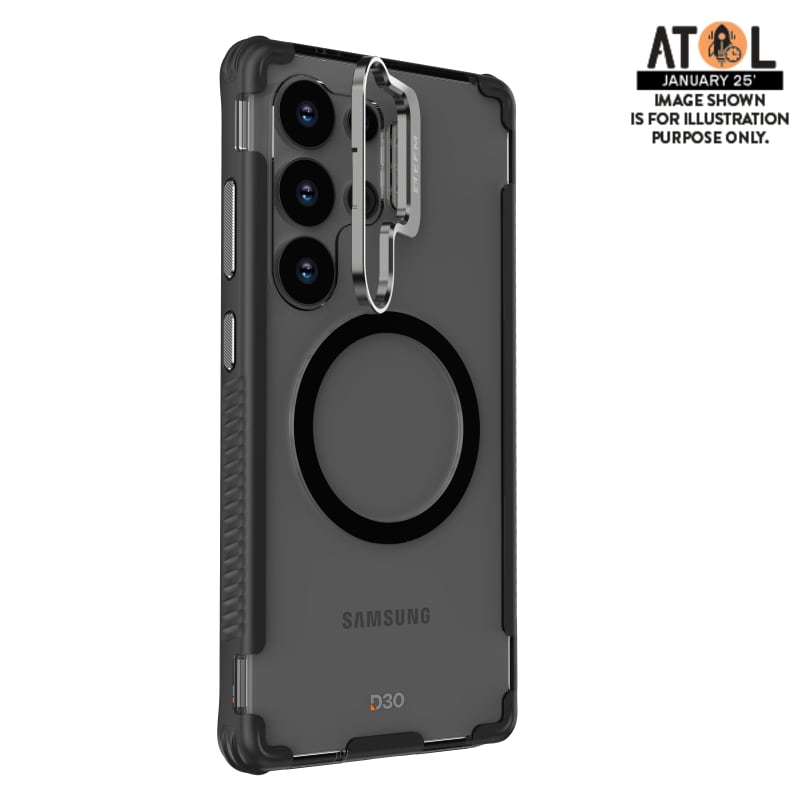 EFM Helsinki Case with D3O BIO for Samsung Galaxy S25 Ultra - Carbon