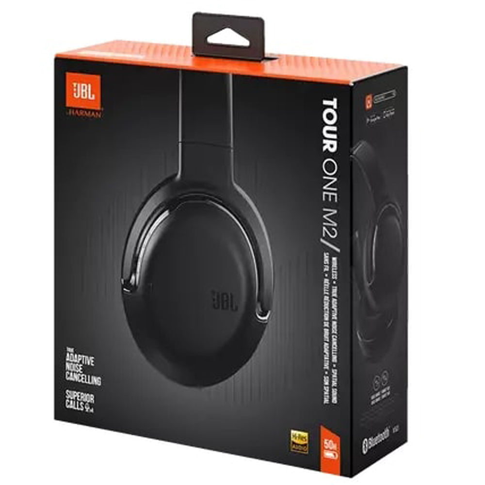 JBL Tour One M2 Wireless Over-Ear Noise Cancelling Headphones - Black