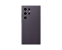 Thumbnail for Samsung Eco-Leather Case for Galaxy S24 Ultra - Dark Violet