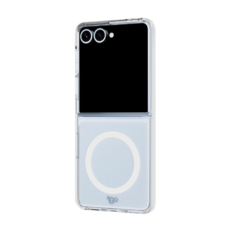 Tech21 EvoClear with Magnet Ring for Galaxy Z Flip7 - Clear