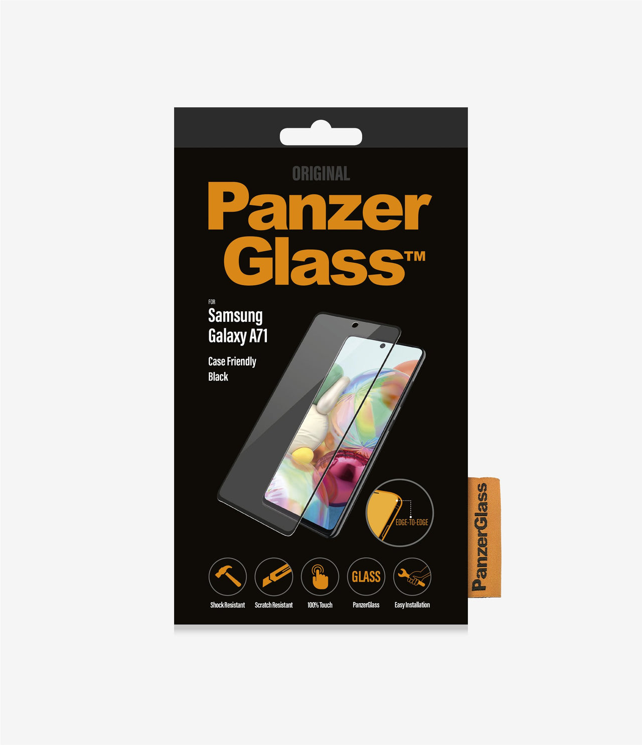 Panzer Glass Screen Protector for Samsung Galaxy A71 - Black