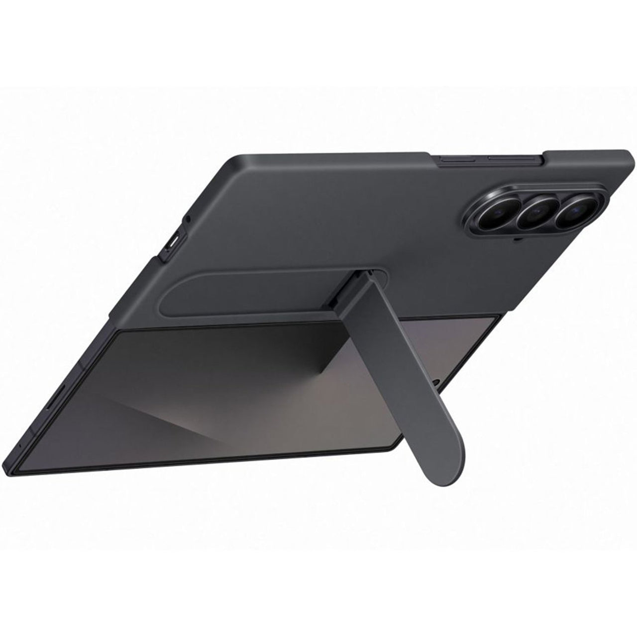 Samsung Silicone Stand Case for Galaxy Z Fold7 - Black