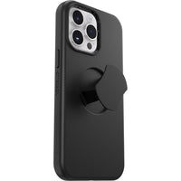 Thumbnail for OtterBox OtterGrip Symmetry MagSafe iPhone 14 Pro Max Case - Black