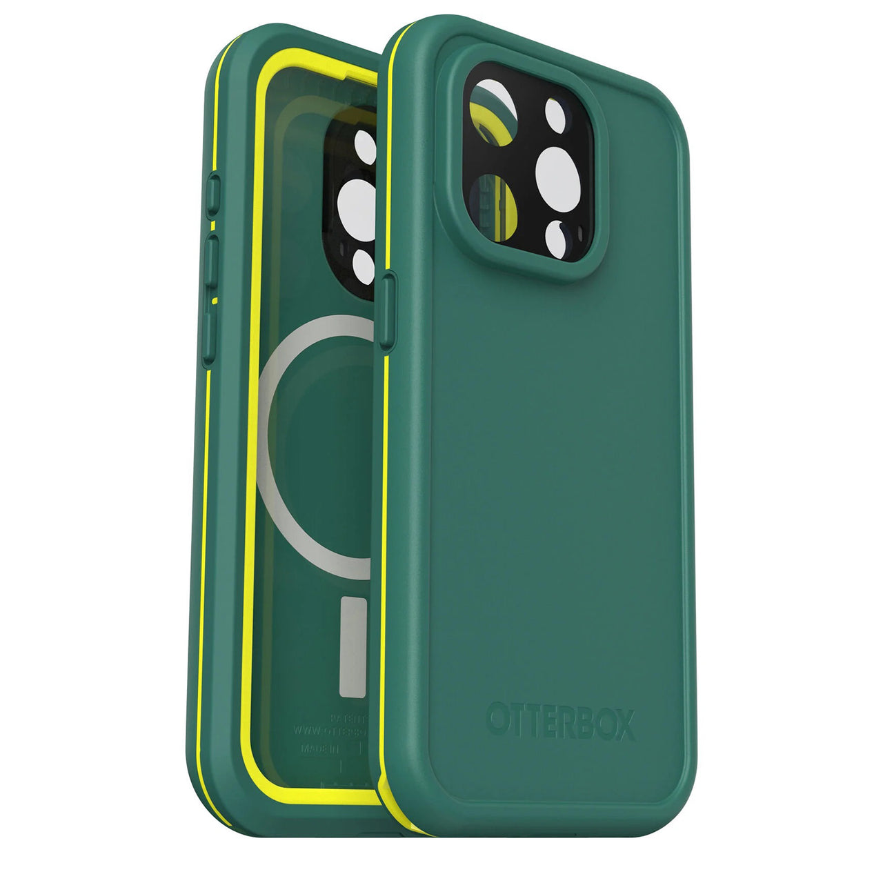 OtterBox Fre MagSafe Case for Apple iPhone 15 Pro - 6.1" - Pine - Green