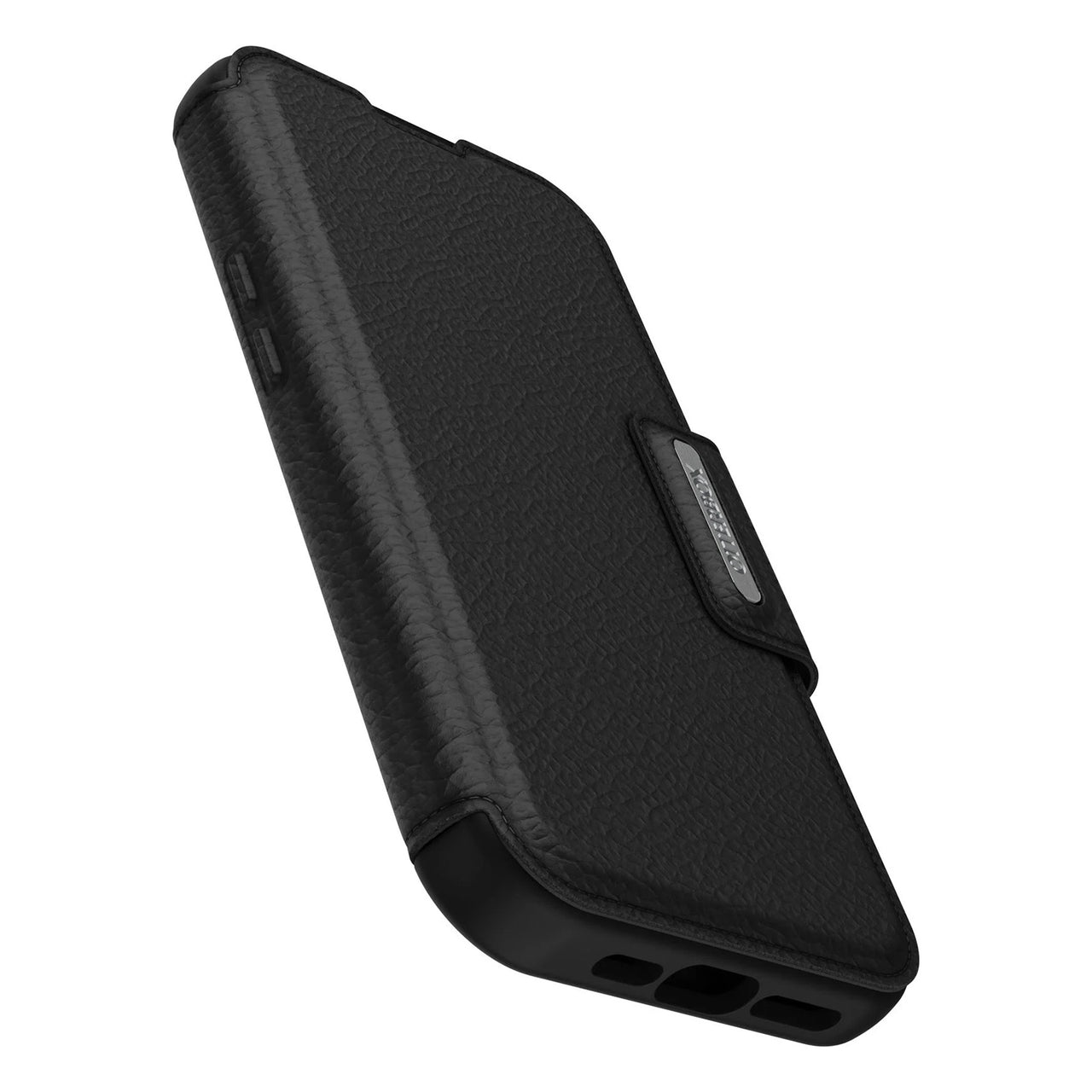 OtterBox Strada MagSafe Case for Apple iPhone 15 Pro - 6.1" - Shadow Black