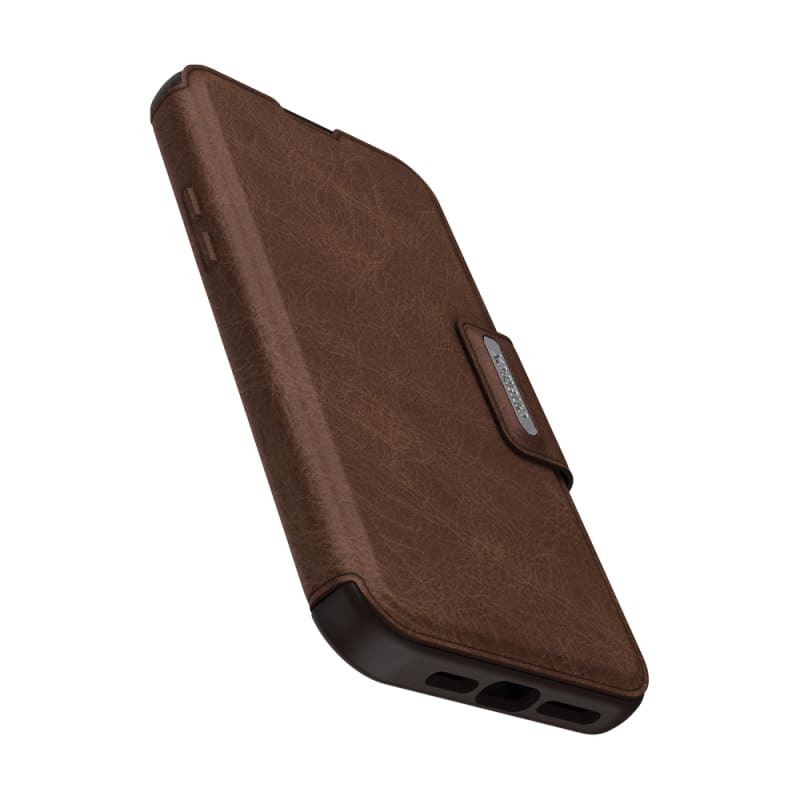 Otterbox Strada Folio MagSafe Case for iPhone 15 Plus - Espresso