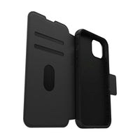 Thumbnail for Otterbox Strada Folio MagSafe Case for iPhone 15 Plus - Shadow