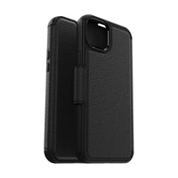 Thumbnail for Otterbox Strada Folio MagSafe Case for iPhone 15 Plus - Shadow