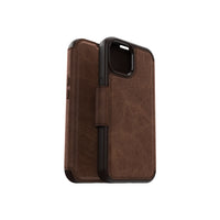 Thumbnail for Otterbox Strada Series Magsafe Compatible Phone Case for iPhone 15 - Brown
