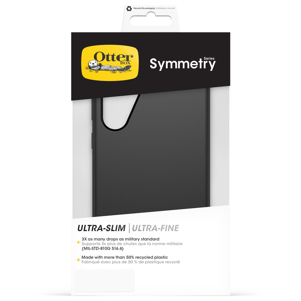 OtterBox Symmetry Case Samsung Galaxy S24+ Black