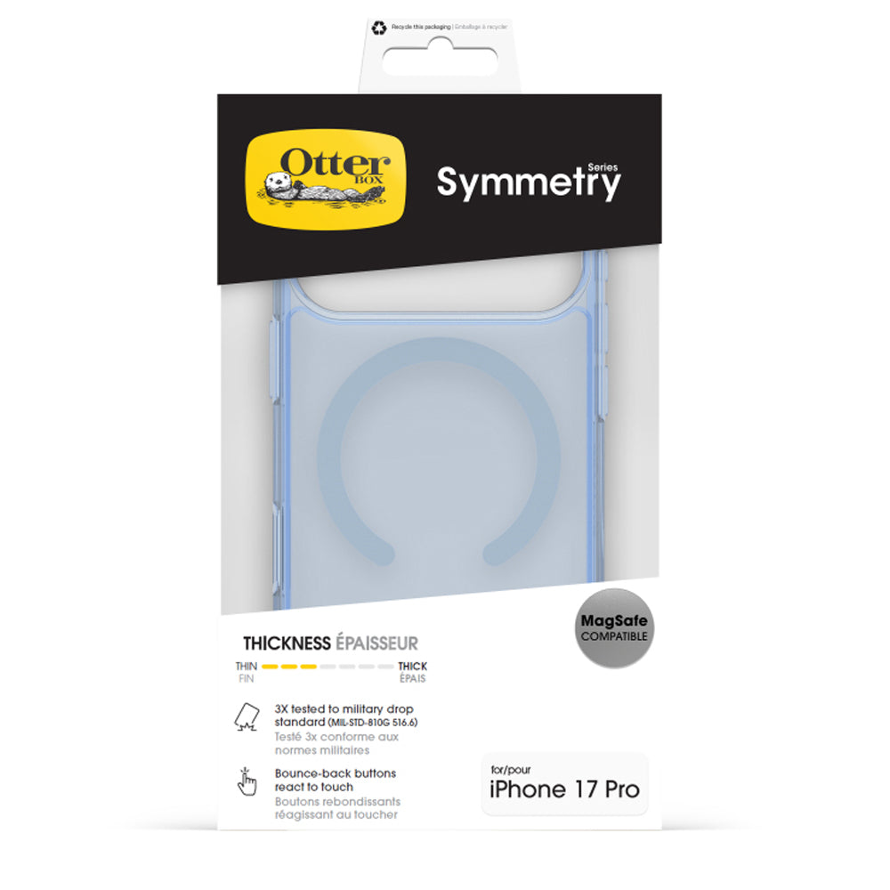 OtterBox Symmetry MagSafe Case with Camera Control for iPhone 17 Pro - Blue