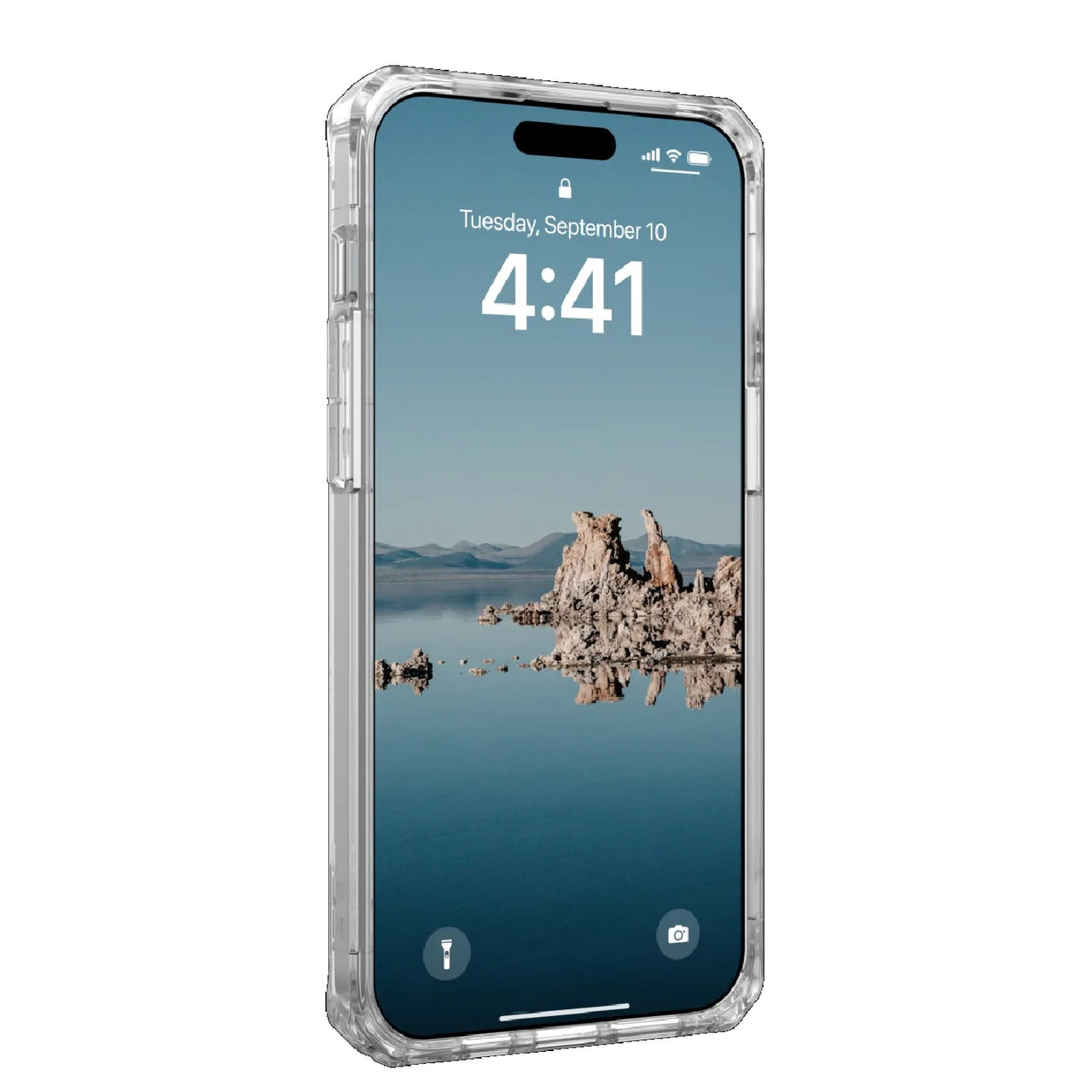 UAG Plyo MagSafe Case for Apple iPhone 15 Pro Max (6.7") -Ice/Silver