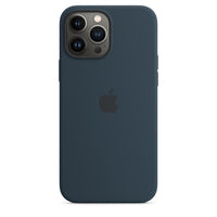 Thumbnail for OUT OF STOCK Apple iPhone 13 Pro Max Silicone Case with MagSafe – Abyss Blue