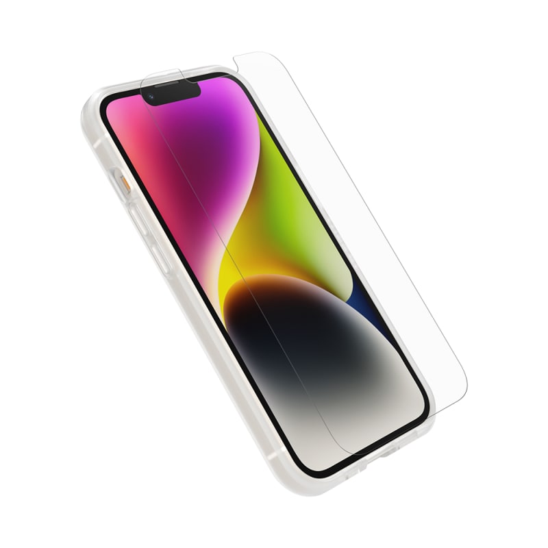 Otterbox React Case and Screen Guard Bundle Pack for iPhone 14 - Clear
