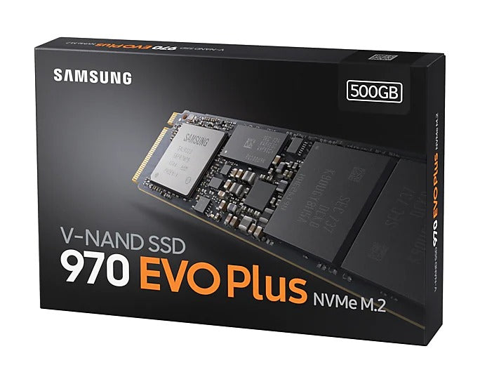 Samsung 970 EVO Plus 500 GB Solid State Drive - M.2 2280 Internal - PCI Express NVMe